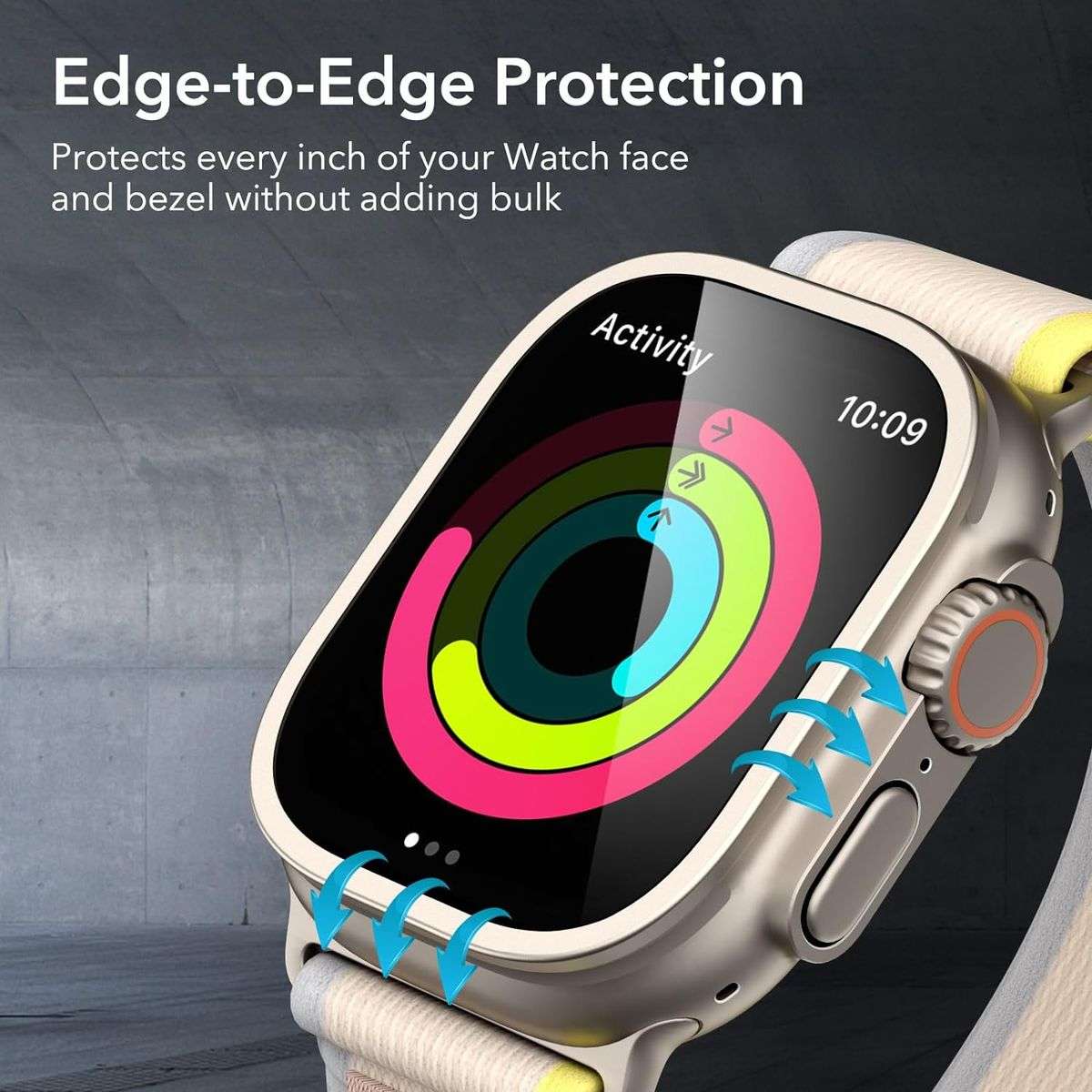 ESR Armorite Apple Watch Ultra/Ultra 2 Screen Protector (2022/23) - 2 Pack