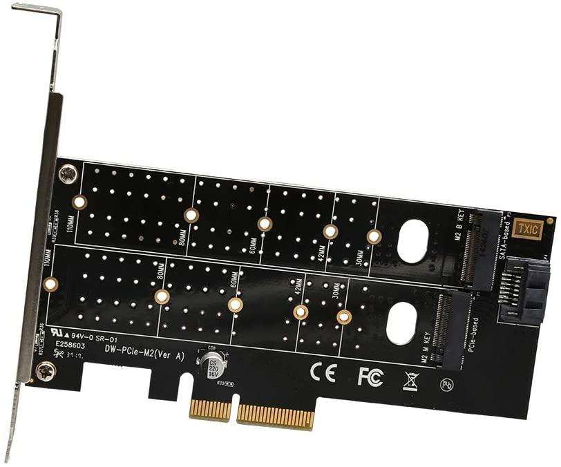 PCIE TO M 2(M KEY+B KEY)