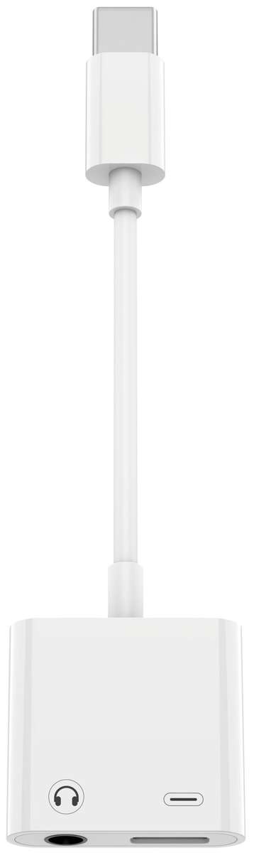 2-IN-1 USB-C TO TYPE C + 3.5MM