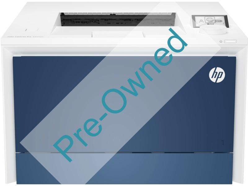 CPO HP COLOR LASERJET PRO 4203DW PRINTER; 4 PREINSTALLED INTRODUCTORY HP LASERJET TONER CARTRIDGE...