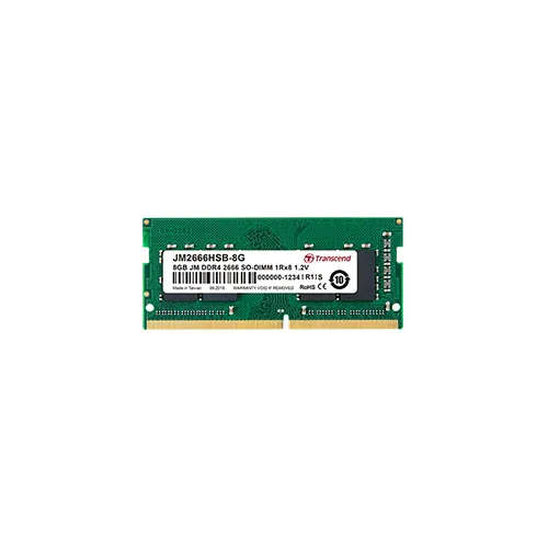 TRANSCEND 4GB DDR4 2666MHZ SO-DIMM 1RX8 512MX8 CL19 1.2V