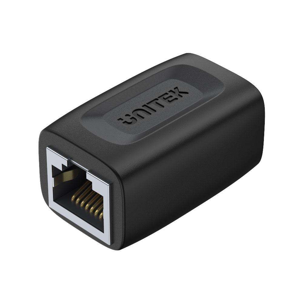 UNITEK RJ45 CAT6 INLINE COUPLER BLACK (A1026BK)