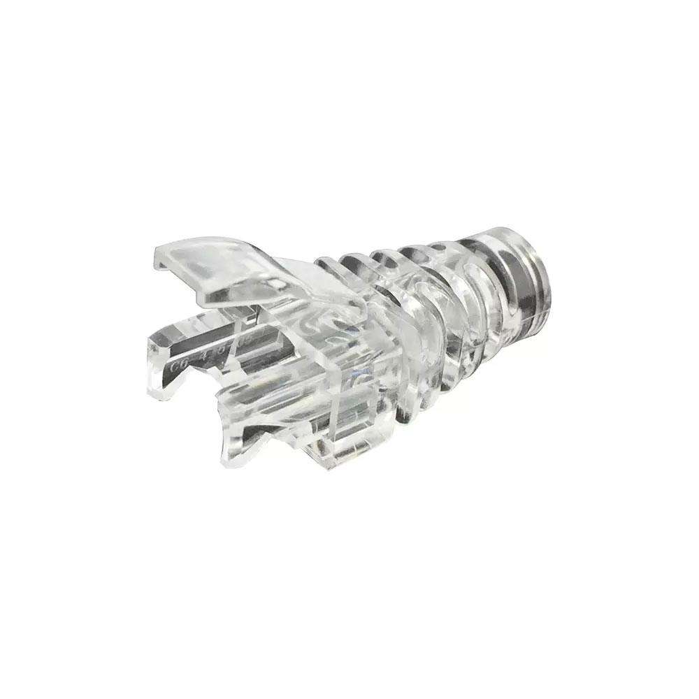 BOOT FIT FOR EASY PLUG,TRANSPARENT,OD:6.5 OR 4.5MM
