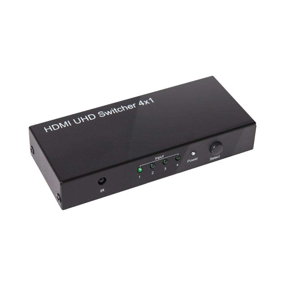 4-PORT HDMI2.0 4K UHD AUTO SWITCHBOX