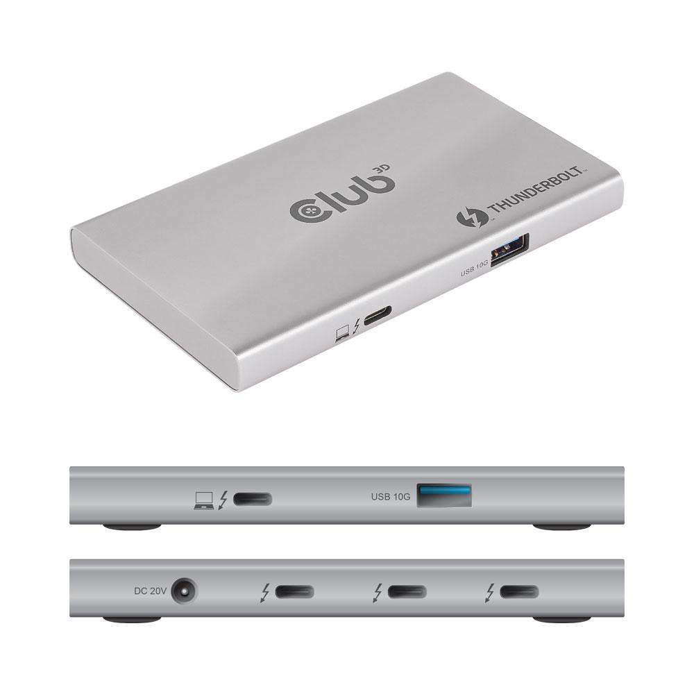 CLUB3D CSV-1580 THUNDERBOLT 4 SMART HUB