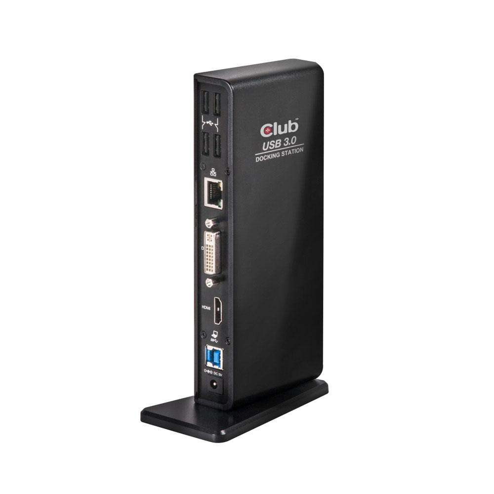 USB3.0 DUAL DISPLAY DOCKING STATION