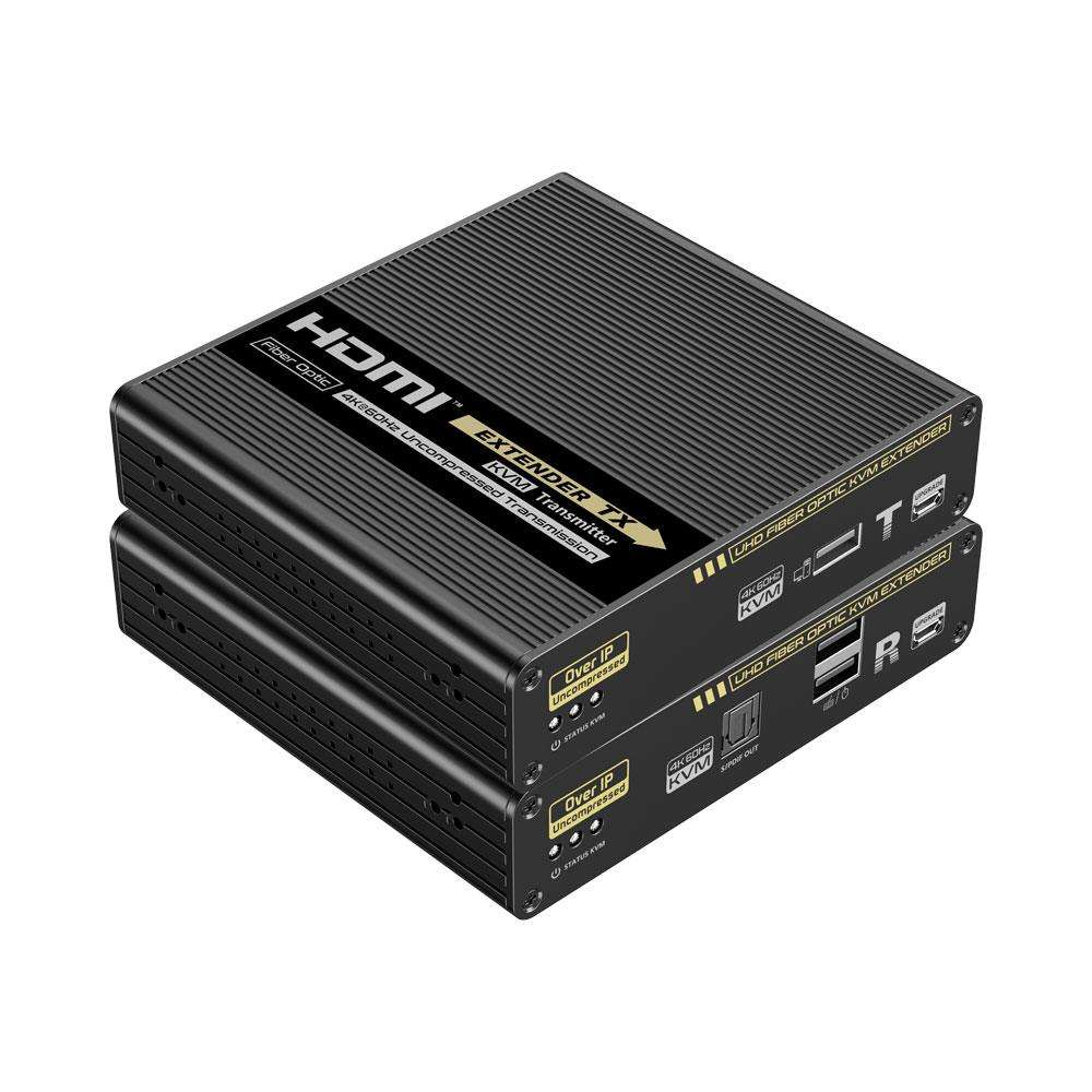KVM EXTENDER KIT 4K60HZ OVER(10G)FIBRE UP TO 40KM