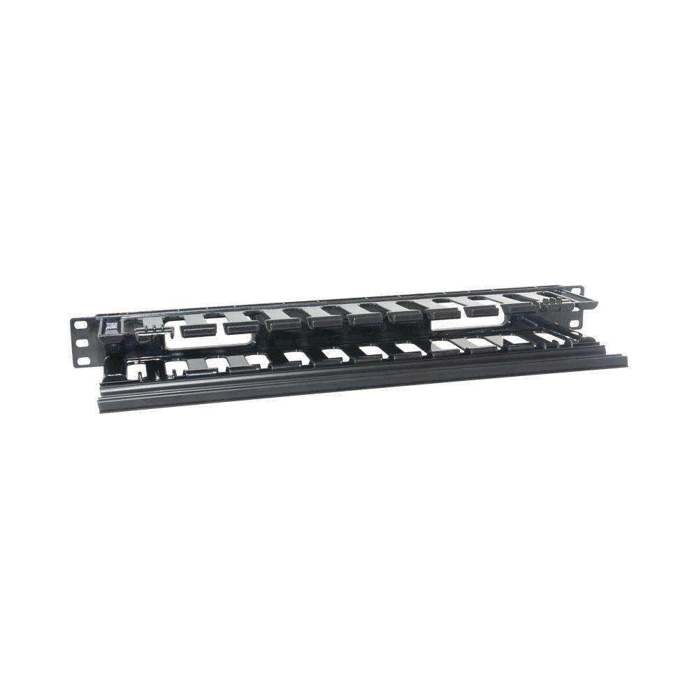 SINGLE RECESSED CABLE MANAGEMENT 1U