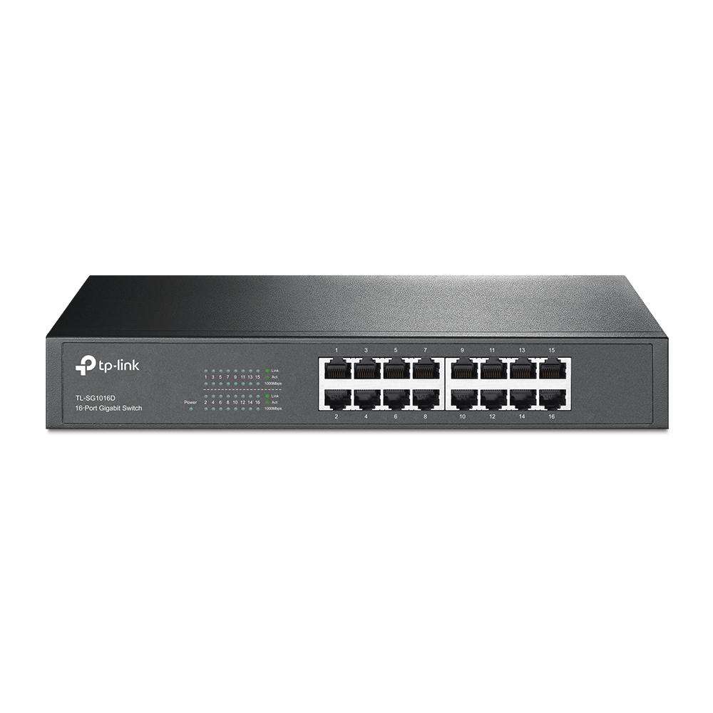 TP-LINK 16-PORT GIGABIT RACKMOUNT SWITCH
