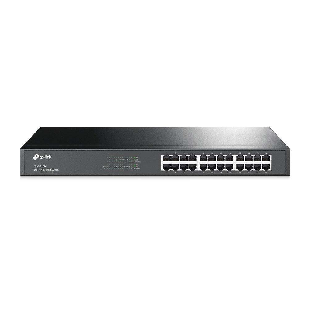 TP-LINK 24-PORT GIGABIT 1U RACKMOUNT SWITCH