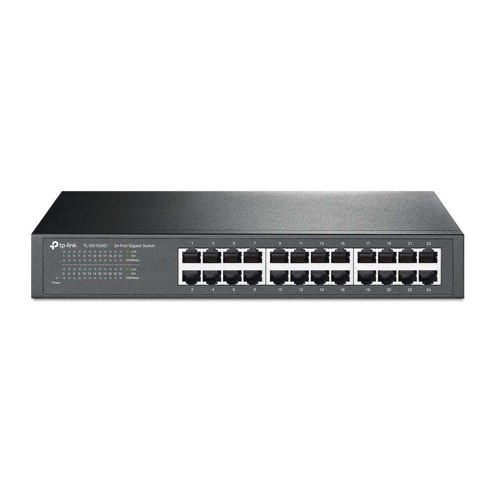 TP-LINK 24-PORT GIGABIT RACKMOUNT SWITCH