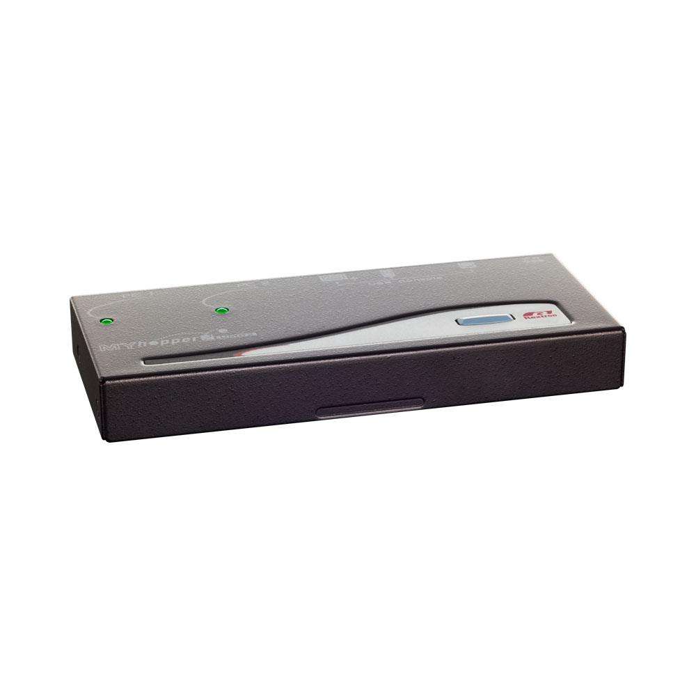 REXTRON UMH2C 2-PORT USB KVM SWITCH WITH VGA/USB CABLES