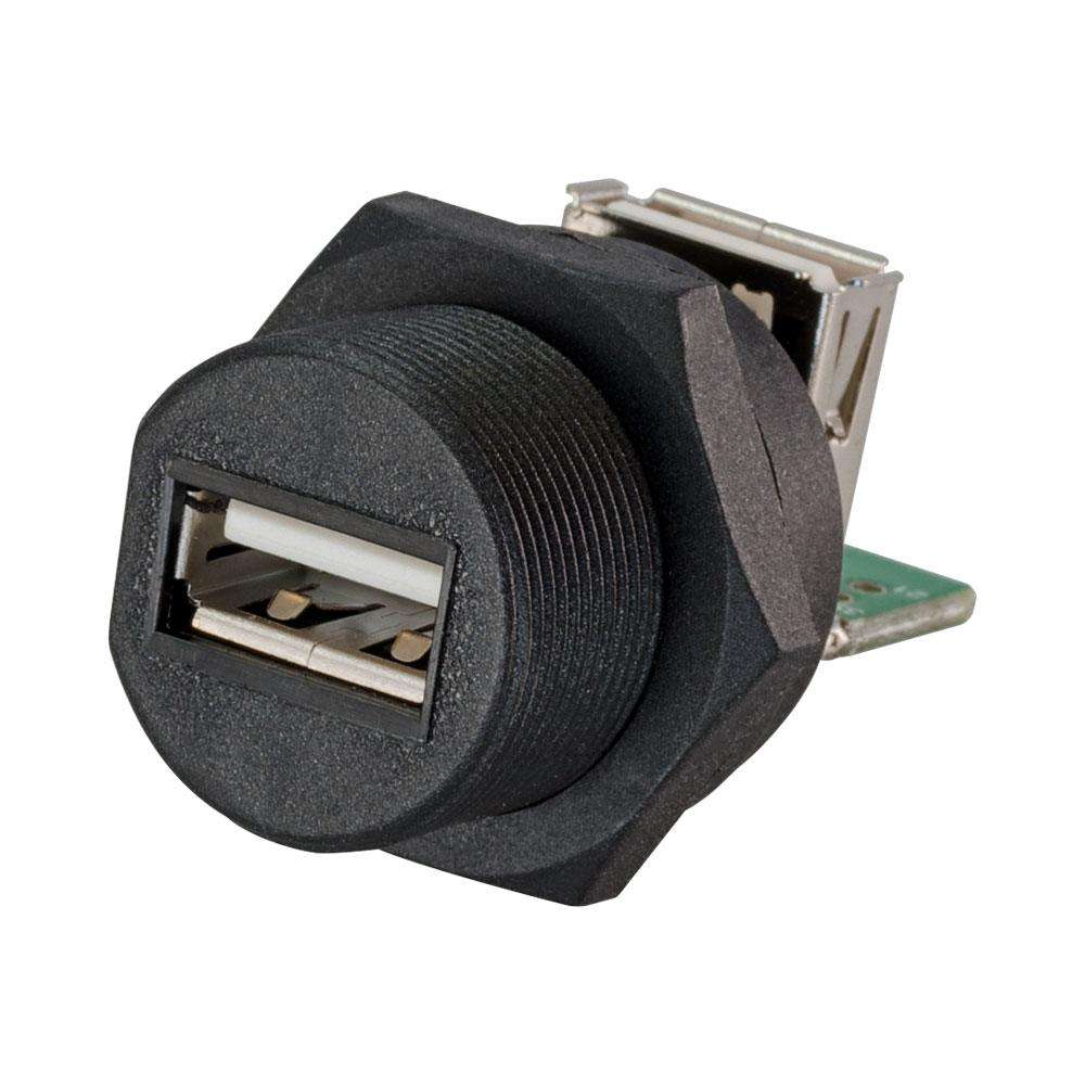 WATERPROOF USB2.0 A TYPE FEMALE TO FEMALE SOCKET