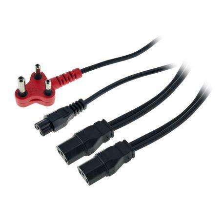 MULTIPLUG WITH 2 KETTLE HEADS AND 1