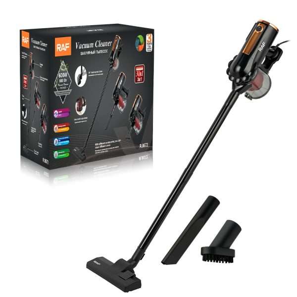 RAF 3 in 1 Premium Vacuum Cleaner - Black - 600W