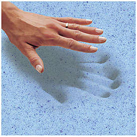 Queen size memory foam gel bed-Ortho tec - Firm Queen base and mattress Queen 120-140 kgs