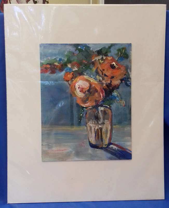 Art Acrylic Painting Floral Abstract