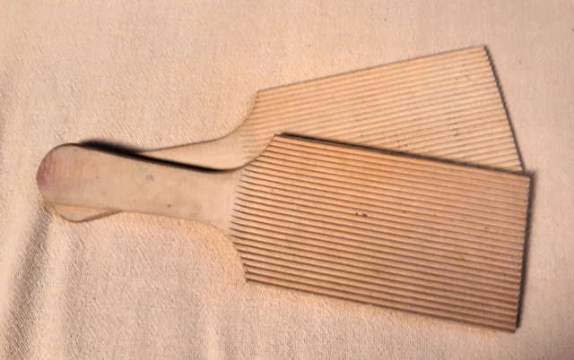 Wooden Butter paddles - butter baller - Kitchenalia