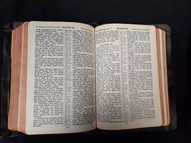 Old Oxford Bible Old and New testaments