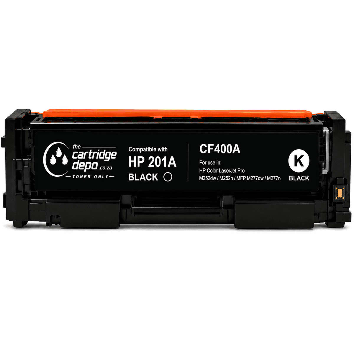 Compatible For HP 201A Black Toner (CF400A) options for HP Color LaserJet Pro M252 / M277 printers: