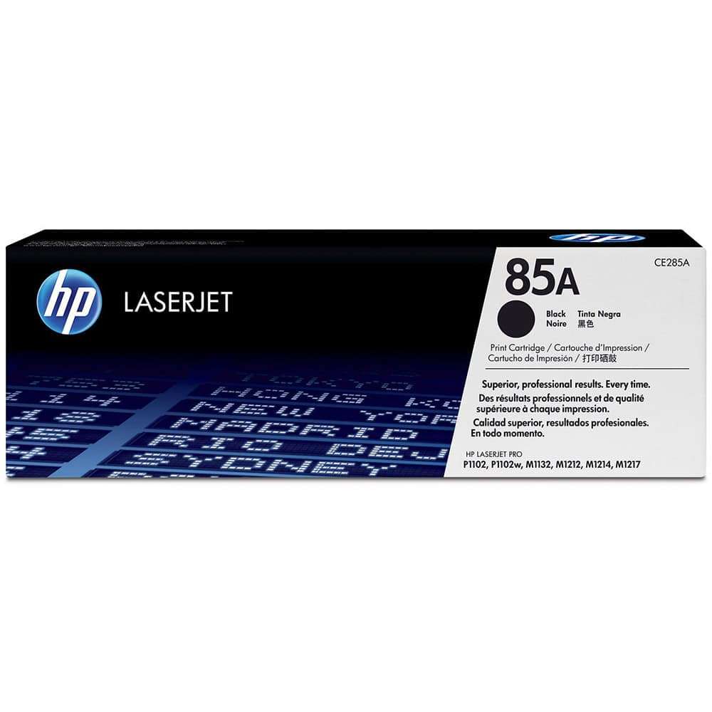 Original HP 85A Black LaserJet Toner Cartridge (CE285A)