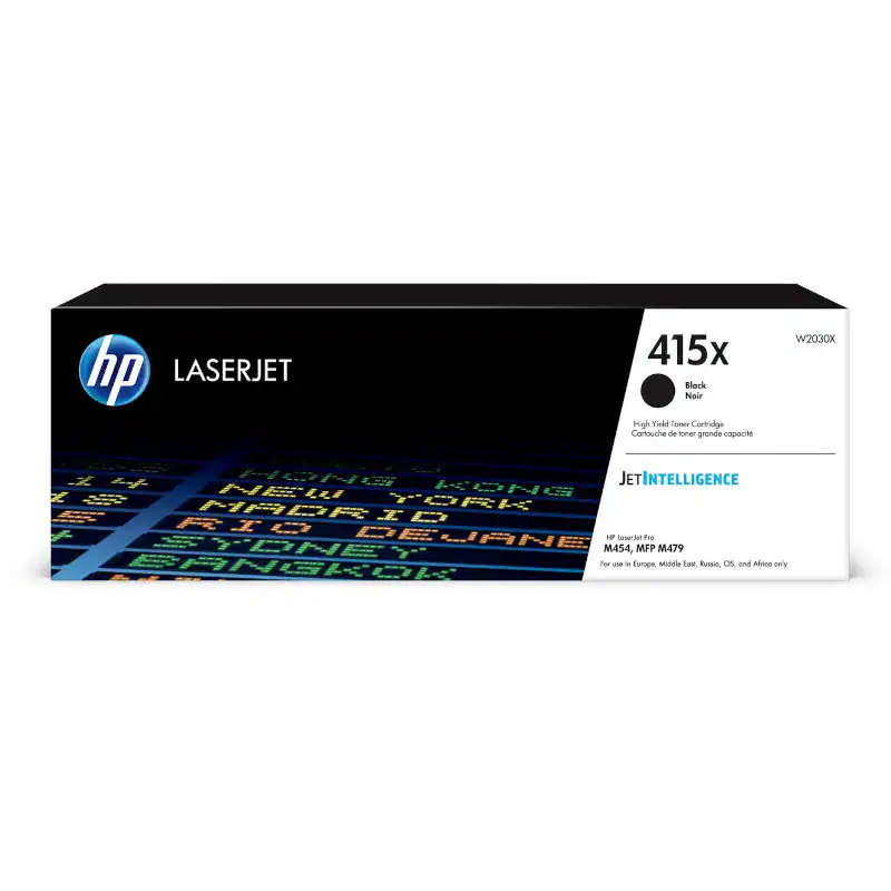 Original HP 415X High Yield Black LaserJet Toner Cartridge (W2030X)