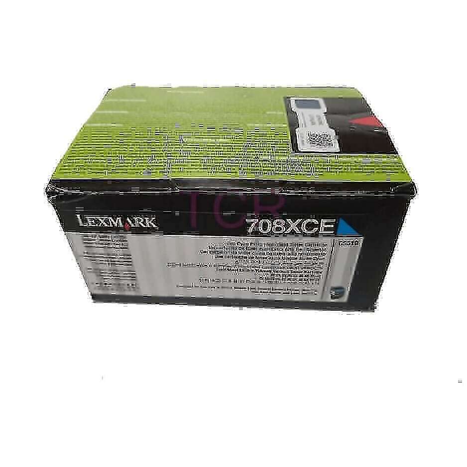 Lexmark CS510dte Original Cyan Extra High Yield Toner Cartridge 708XCE