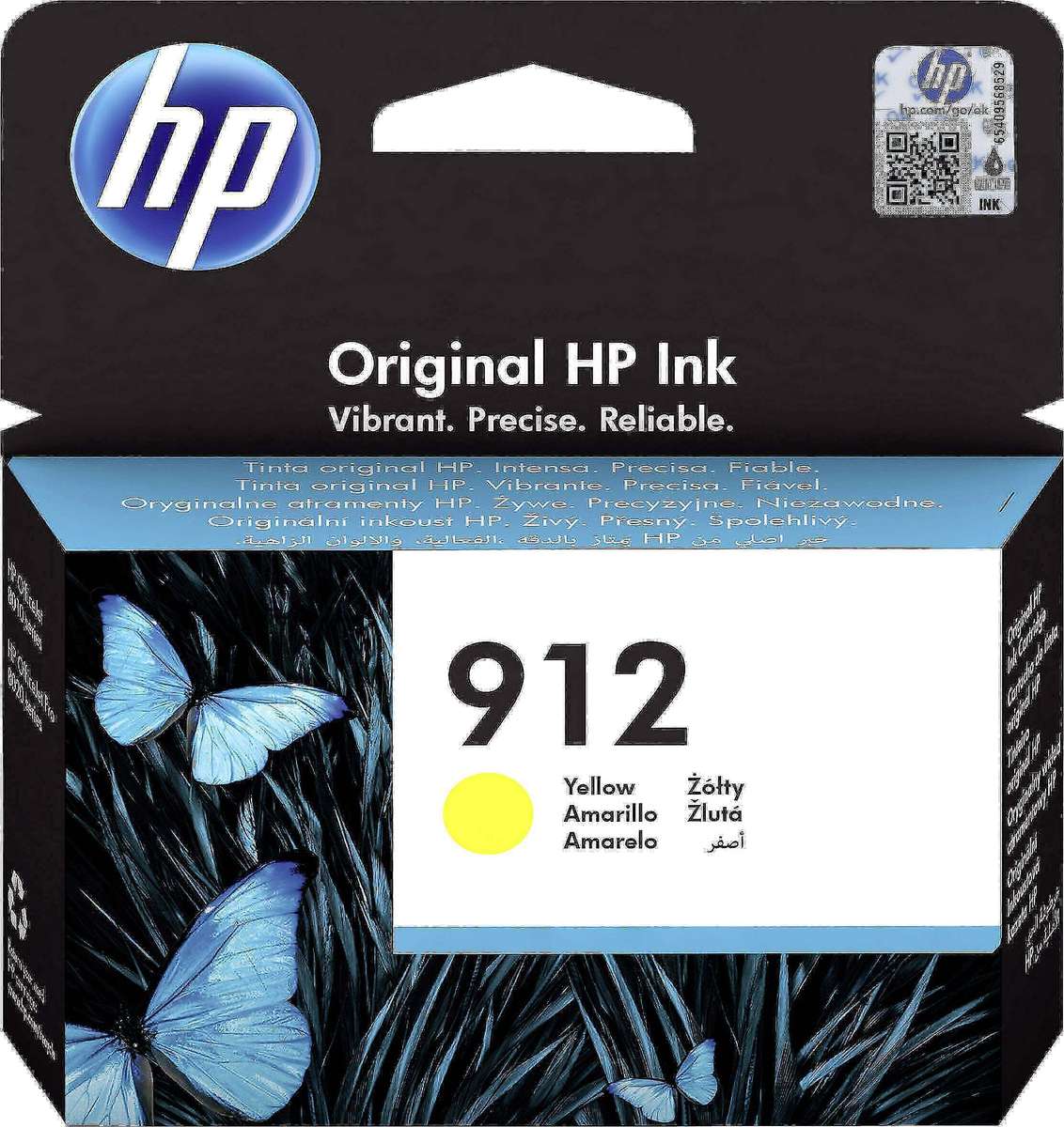 HP 3YL79AE Original Yellow Ink Cartridge 912