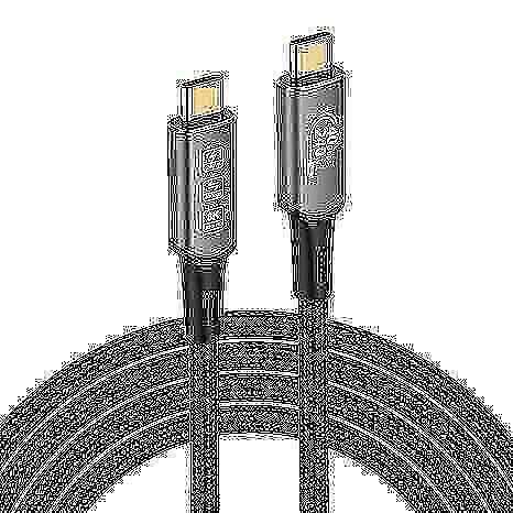 Wiremetrix 240W Fast Charging Type C to Type C Nylon Braided Cable 1M