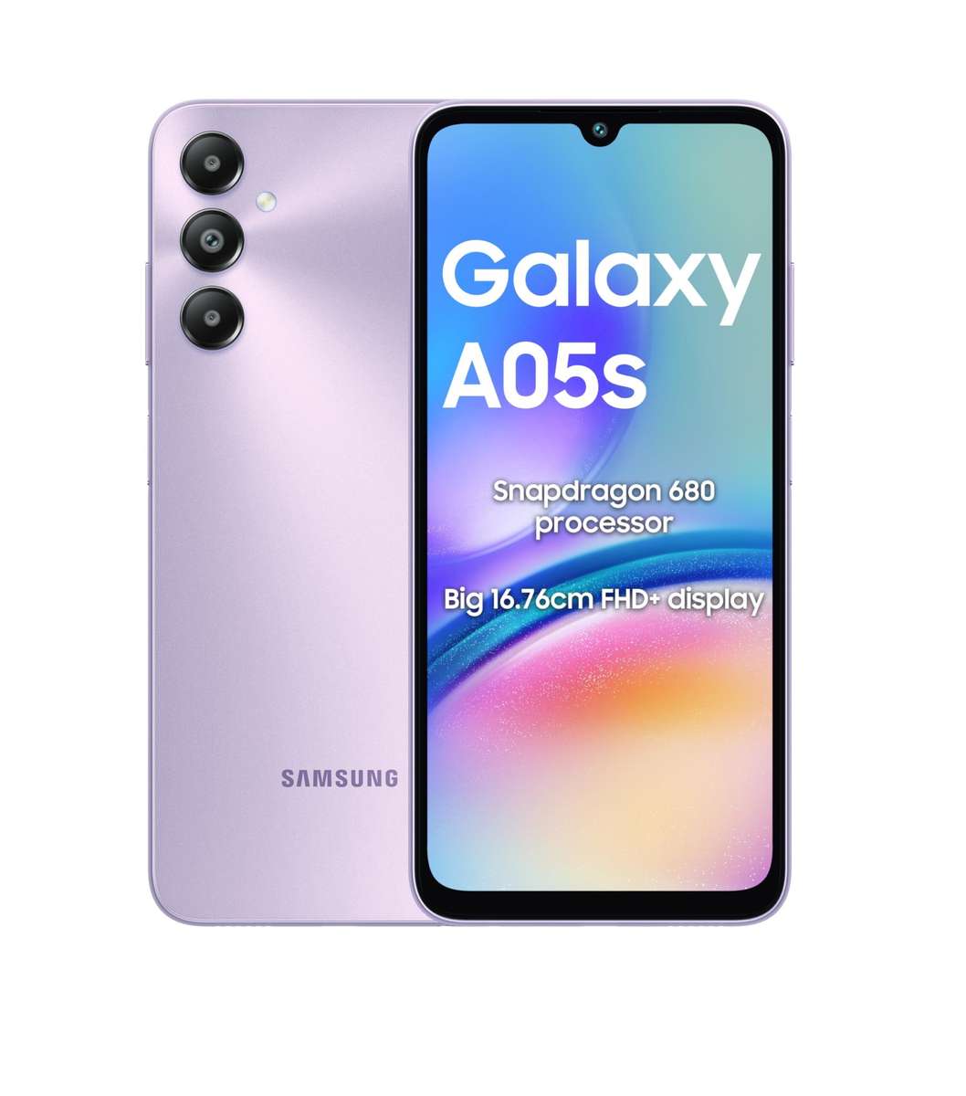 Samsung Galaxy A05s 64GB LTE Dual Sim - Light Violet
