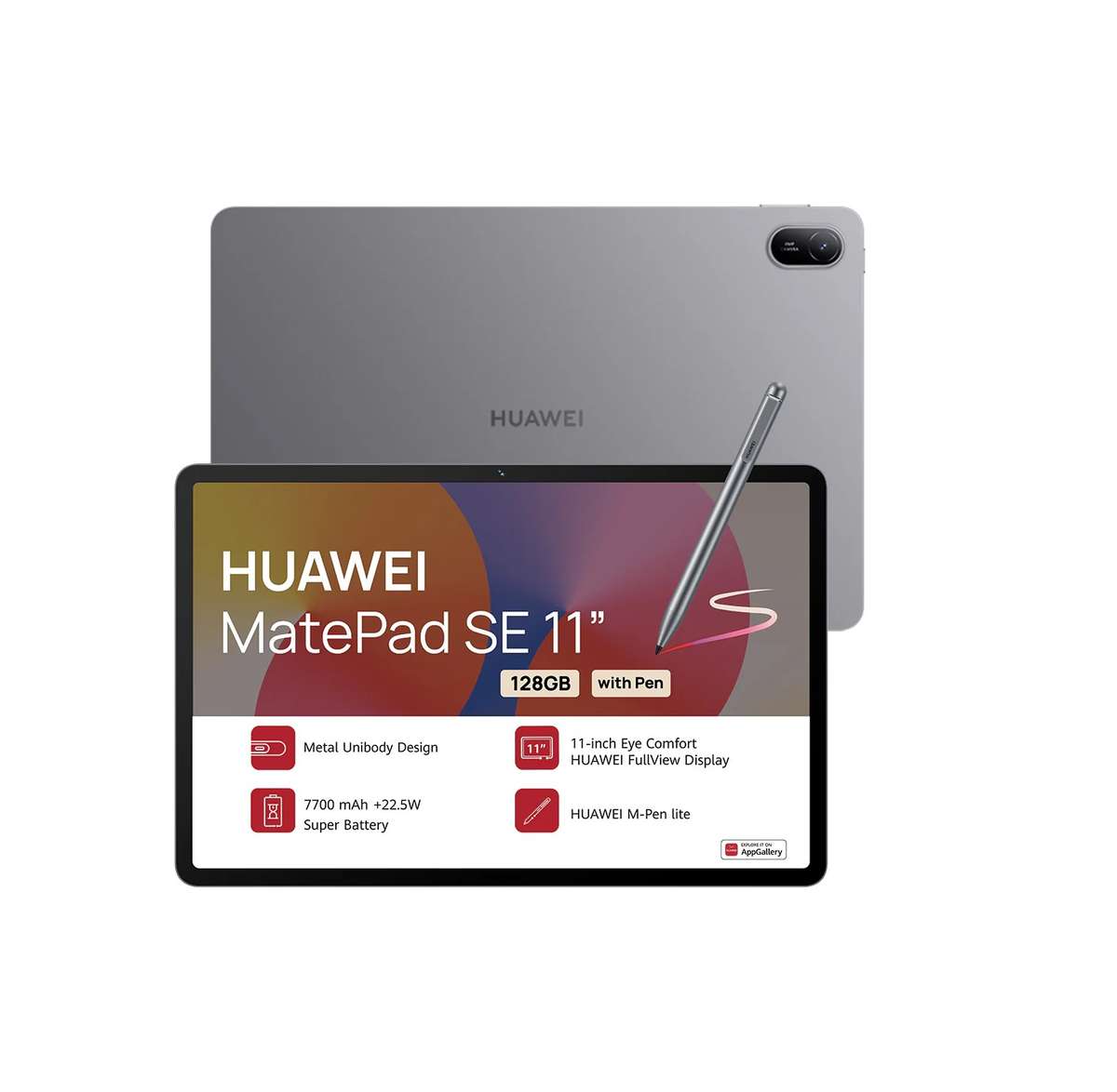 Huawei SE 11" 128GB Tablet- Grey