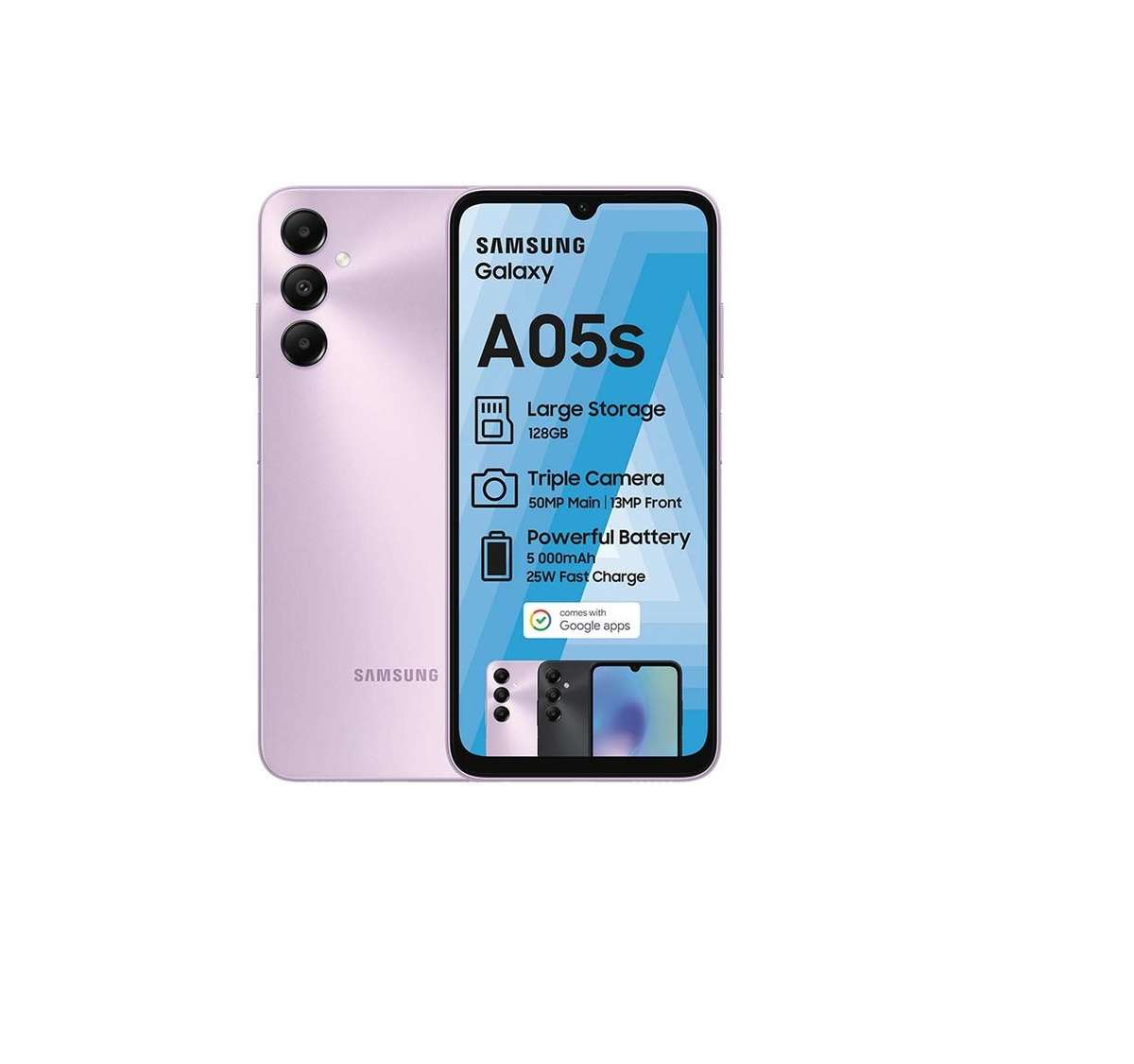 Samsung Galaxy A05s Dual Sim 128GB - Violet