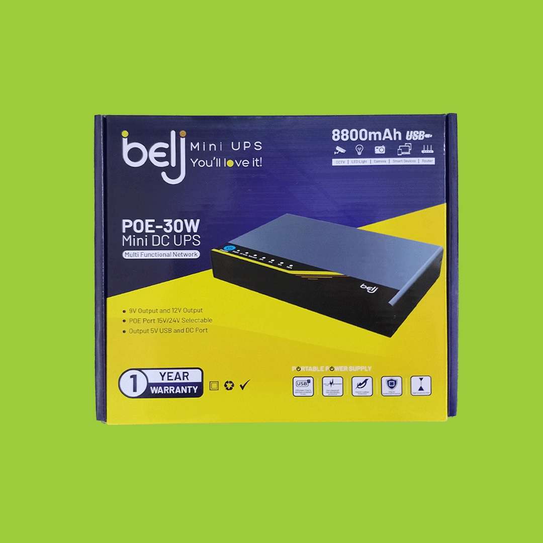 Belj POE-30W Mini UPS