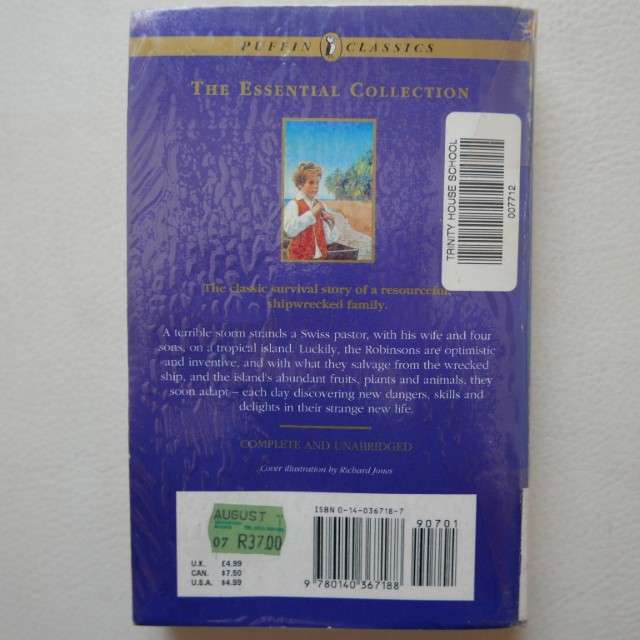 The Swiss Family Robinson by J.D. Wyss