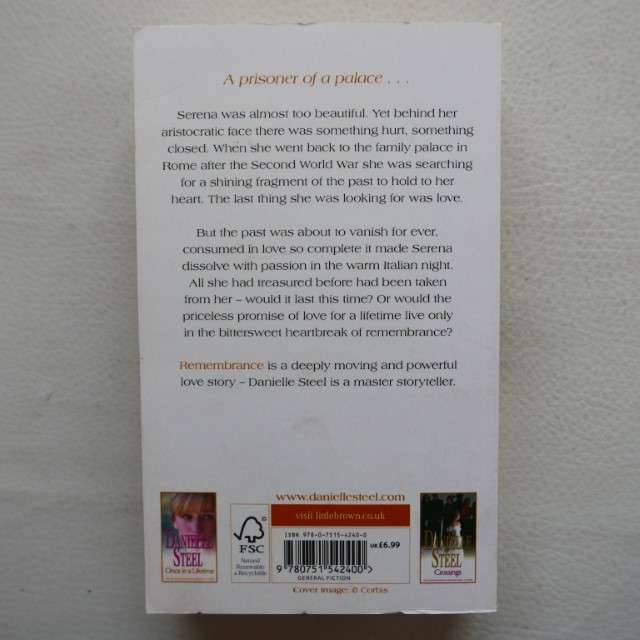 Remembrance by Danielle Steel