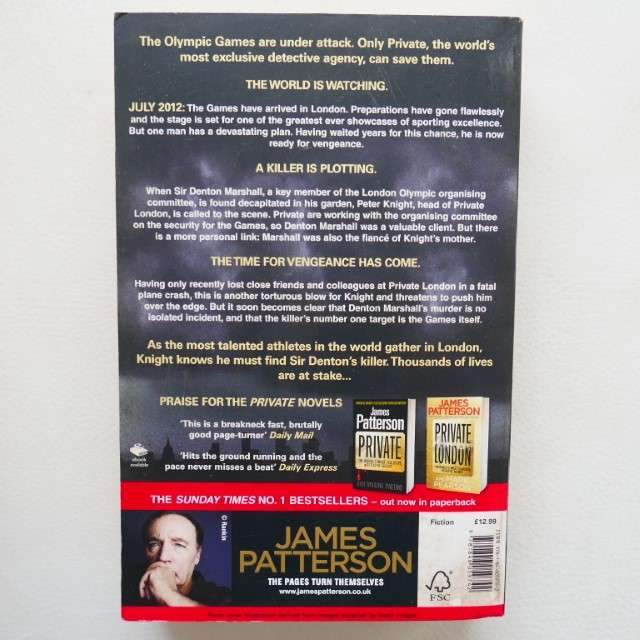 Private Games by James Patterson