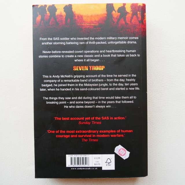 Seven Troop by Andy McNab