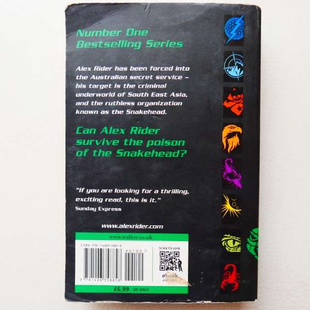Snakehead - Alex Rider Mission 7 by Anthony Horowitz