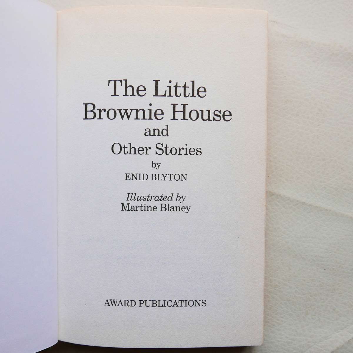 The Little Brownie House by Enid Blyton