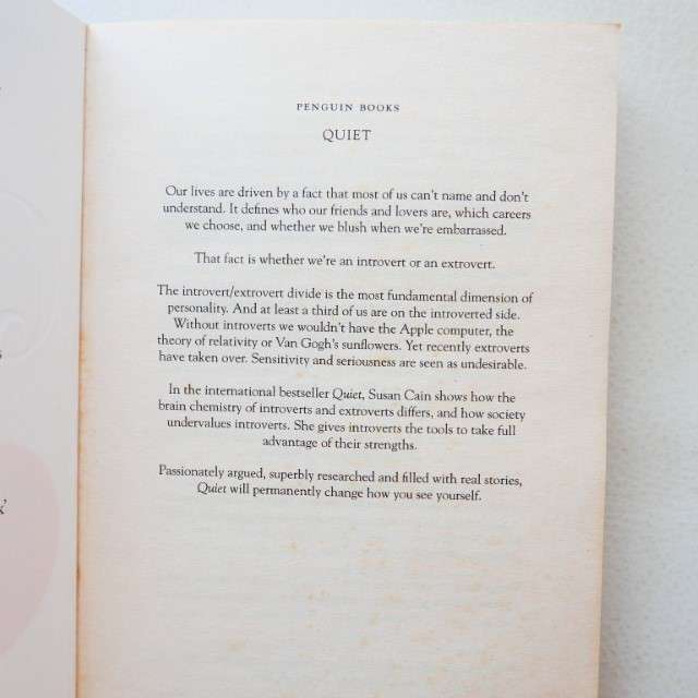 Quiet by Susan Cain