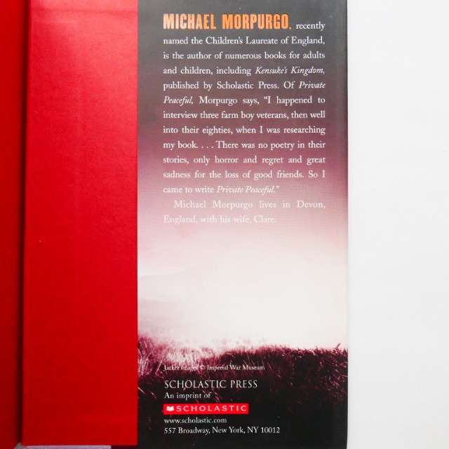Private Peaceful by Michael Morpurgo