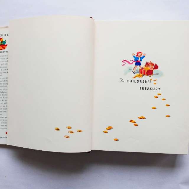 The Children's Treasury, A Book to Grow On - Compiled by Marjorie Barrows