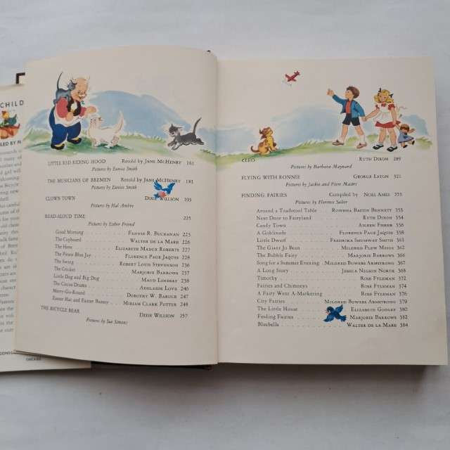 The Children's Treasury, A Book to Grow On - Compiled by Marjorie Barrows