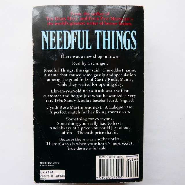 Needful Things by Stephen King