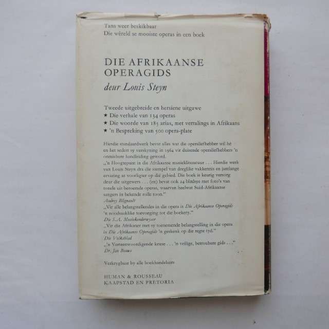 Die Afrikaanse Konsertgids - José Rodriguez-Lopez