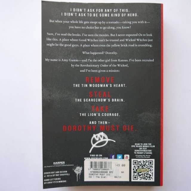 Dorothy Must Die by Danielle Paige