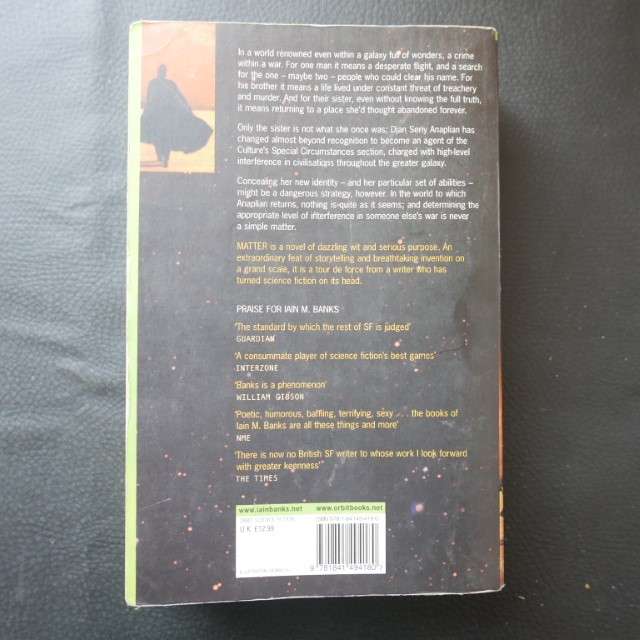 Matter by Iain M. Banks