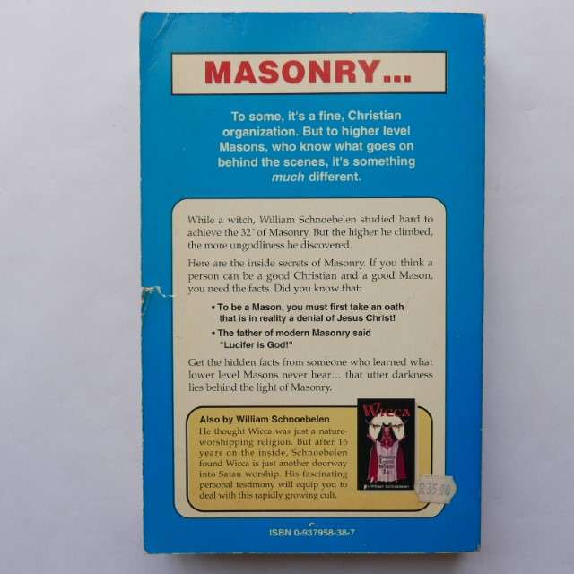 Masonry: Beyond the Light by William Schnoebelen
