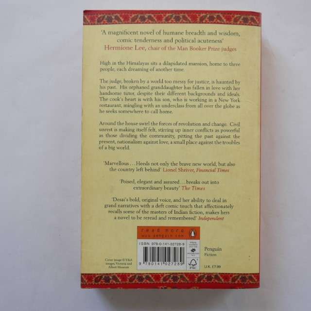 The Inheritance of Loss by Kiran Desai