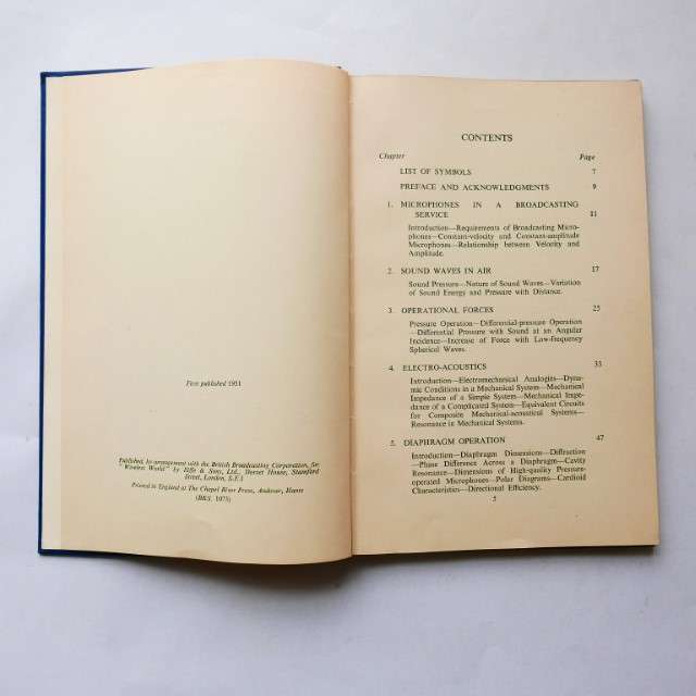 BBC Engineering Training Manual : Microphones 1951